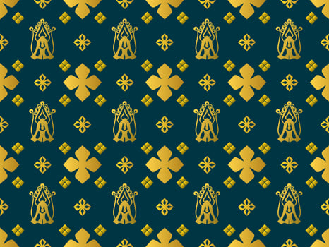Elegant Geometric Seamless Pattern with Tribal Shape. Designed in Ikat, Boho, Aztec, Folk, Motif, Luxury Arabic Style. Ideal for Fabric Garment, Ceramics, Wallpaper. Vector Illustration
