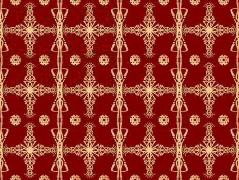 Elegant Geometric Seamless Pattern with Tribal Shape. Designed in Ikat, Boho, Aztec, Folk, Motif, Luxury Arabic Style. Ideal for Fabric Garment, Ceramics, Wallpaper. Vector Illustration