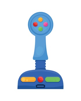 video game joystick control vector