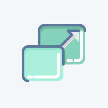 Icon Scale. related to Graphic Design Tools symbol. doodle style. simple design editable. simple illustration. simple vector icons