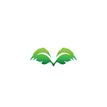 green leaf ecology nature element vector