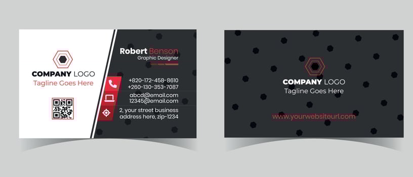 Corporate Business Cards Template vector