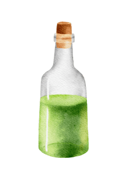 Witch's Potion Bottle png