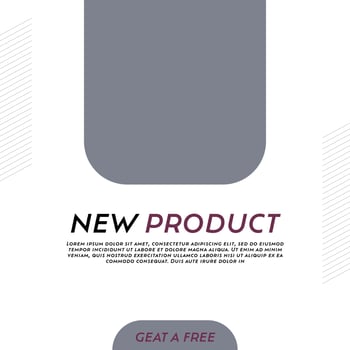 A collection of editable square promotional banner templates. with an abstract pattern model. Can be used for social media, flyers, banners, and web ads. Flat design vector with photo collage.