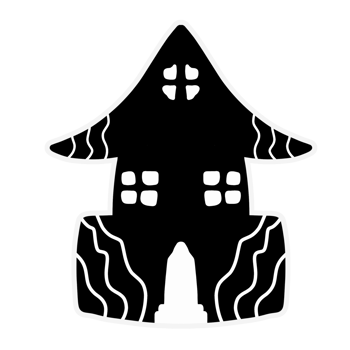 Black House Halloween png