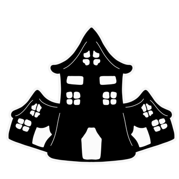 Black House Halloween png
