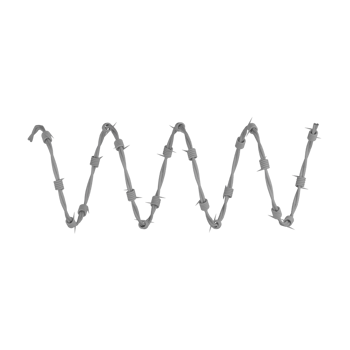 3D Isolated Wire Winding png