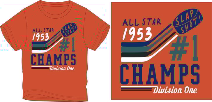 All star 1953 graphic design vector illustration