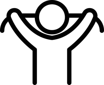 exercise vector illustration on a background.Premium quality symbols.vector icons for concept and graphic design.