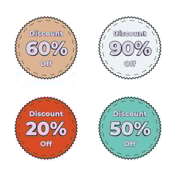 Vector illustration retro vintage badges and labels elemenet collection template, use for business