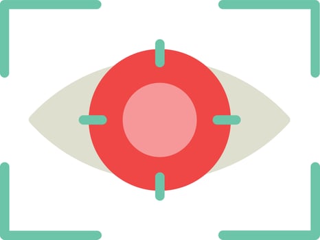 Witness Flat Icon vector