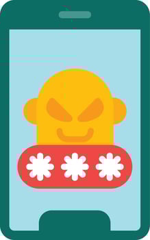 Social Engineering Flat Icon vector