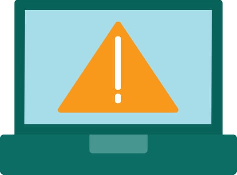 Warning Flat Icon vector