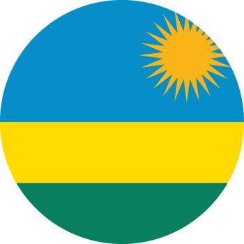 Circle flag of Rwanda. png