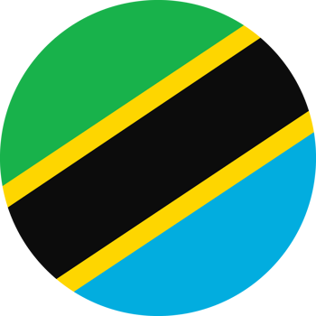 Circle flag of Tanzania. png