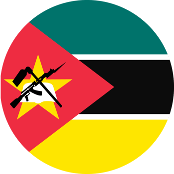 Circle flag of Mozambique. png