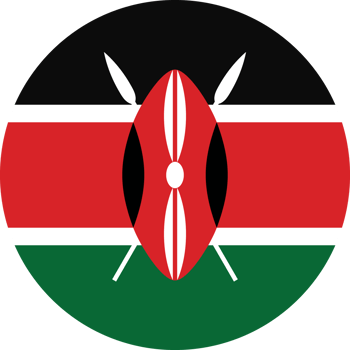 Circle flag of Kenya. png