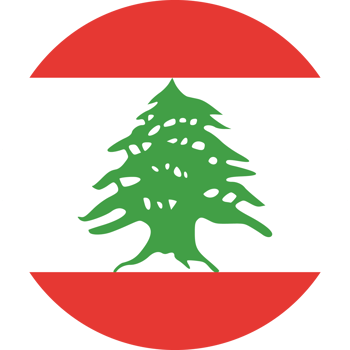 Circle flag of Lebanon. png