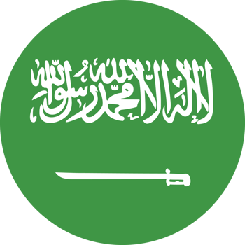 Circle flag of Saudi Arabia. png