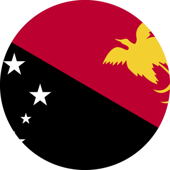Circle flag of Papua New Guinea. png