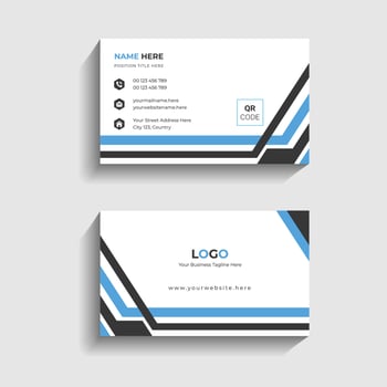 Modern And Creative Business Card Design Template vector