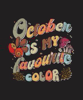 groovy fall and autumn lettering, fall and autumn isolated hand drawn groovy typography vintage t-shirt design, vintage style t-shirt design, retro print design, groovy style motivational Quotes vector