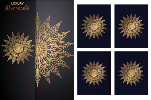 luxury ornamental mandala design background Mandala pattern Coloring book Art wallpaper design, tile pattern, greeting card, sticker, lace and tattoo. decoration for interior design vector