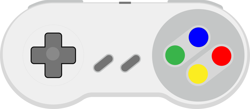 retro console game element play flat element 90s controller gaming. png