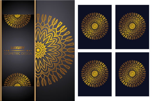 luxury ornamental mandala design background Mandala pattern Coloring book Art wallpaper design, tile pattern, greeting card, sticker, lace and tattoo. decoration for interior design vector