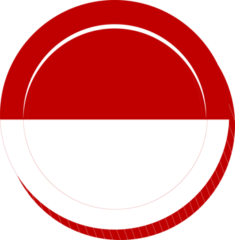 Monaco hand drawn flag, EUR hand drawn png