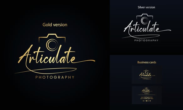 Camera photography logo icon vector template EPS 10