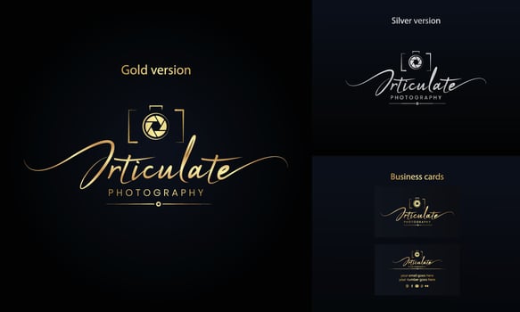 Camera photography logo icon vector template EPS 10