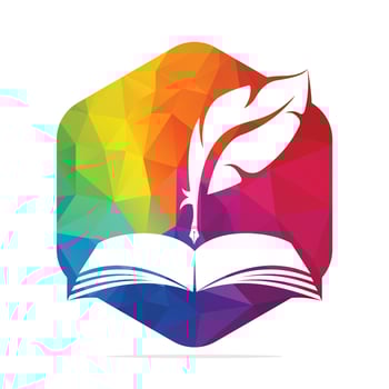 Judicial Quill Writing On Open Book. Judgment Certificate Or Police Document Vector. Education Book Quill Vector Template Design.