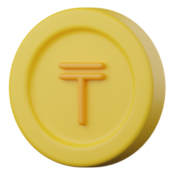 tenge coin 3d icon png