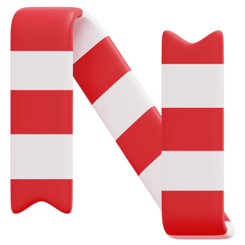 christmas 3d render icon illustration png