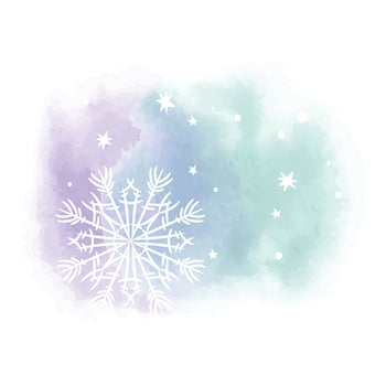 Beautiful abstract template with blue set gentle winter backgrounds vector