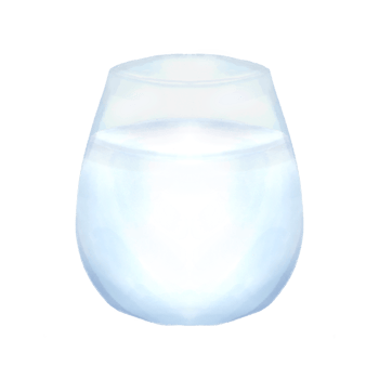 glass of milk watercolor clipart png