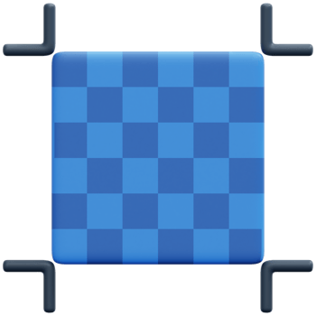 pixels 3d render icon illustration png