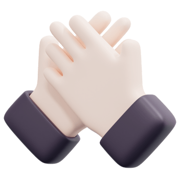 partner 3d render icon illustration png