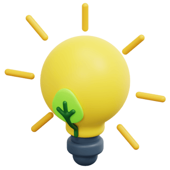 eco energy 3d render icon illustration png