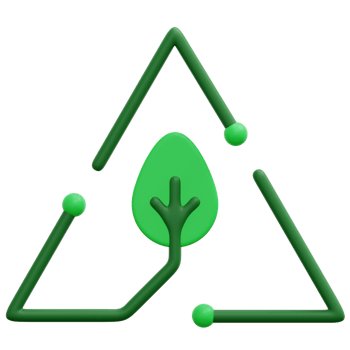recycle 3d render icon illustration png
