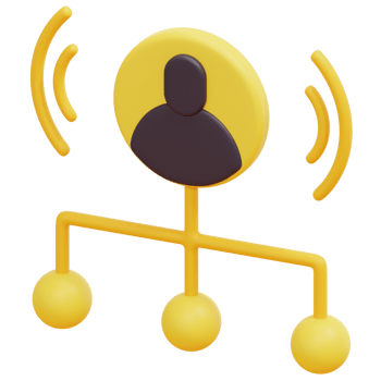 affiliate marketing 3d render icon illustration png