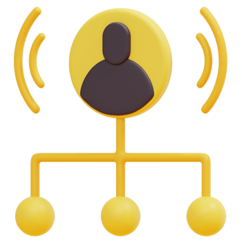 affiliate marketing 3d render icon illustration png