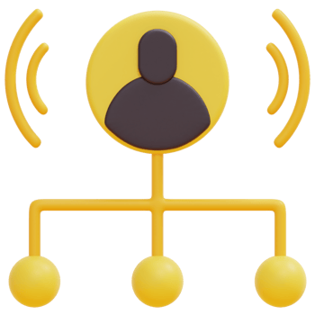 affiliate marketing 3d render icon illustration png
