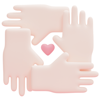 solidarity 3d render icon illustration png