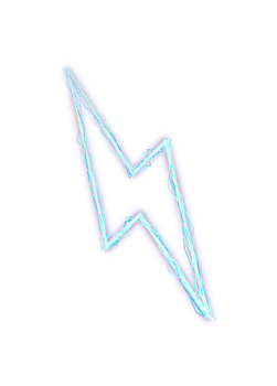 Thunderbolt Lighting Element png