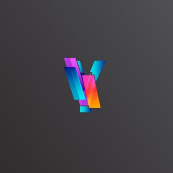 Logo Letter Icon Design Template Elements in Vector