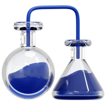 chemistry 3d render icon illustration png