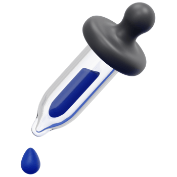 dropper 3d render icon illustration png