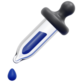 dropper 3d render icon illustration png